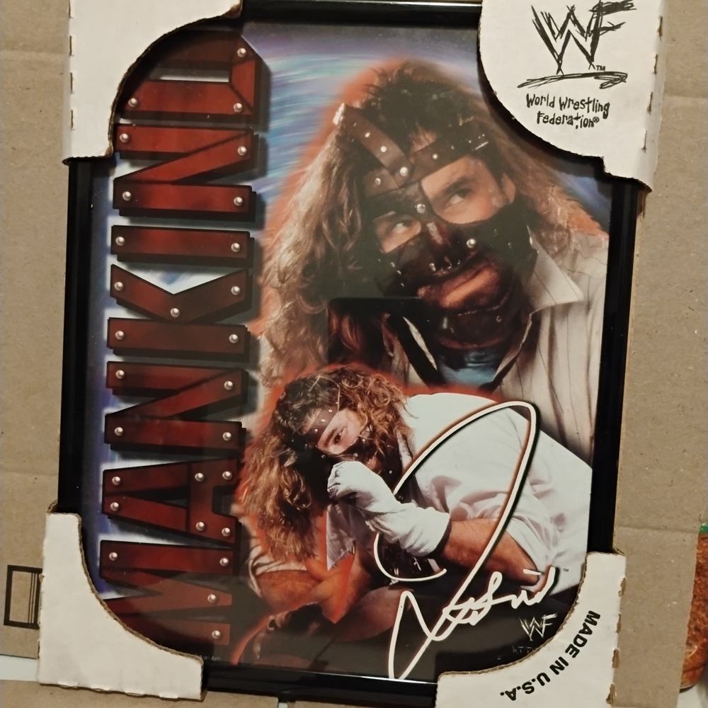 WWF Mankind New Frame - Picture 5 of 5